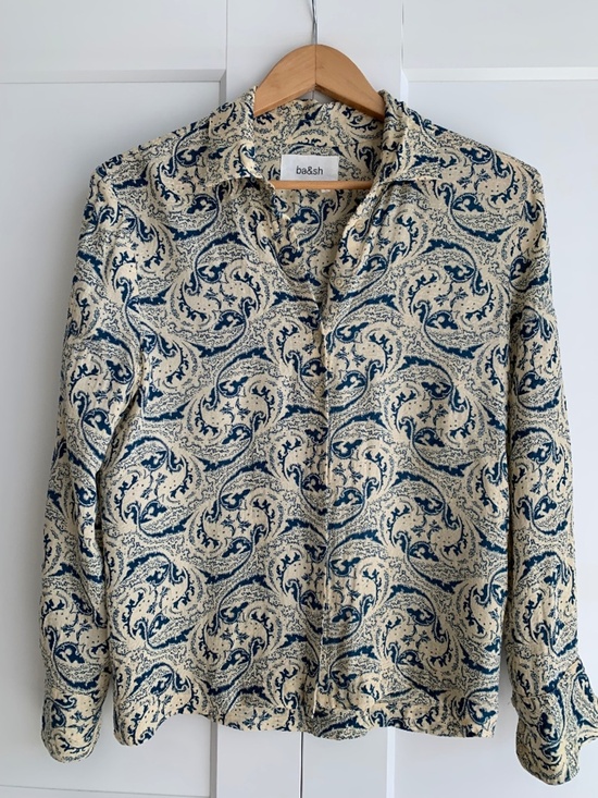 ba&sh Tops - Ba&sh Paisley Print Top Blouse Size XS